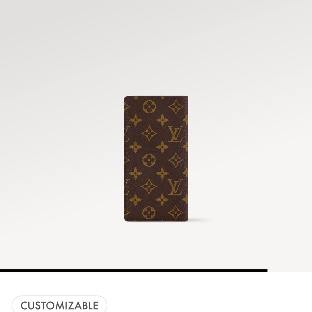Louis Vuitton Brown monogram brazza Wallet - Picture 3 of 14